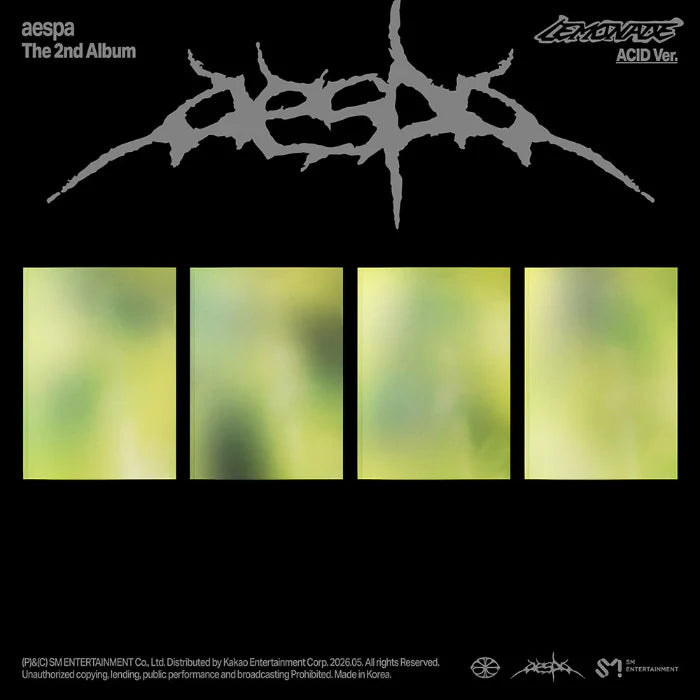 AESPA 2ND ALBUM [LEMONADE] ACID VER.