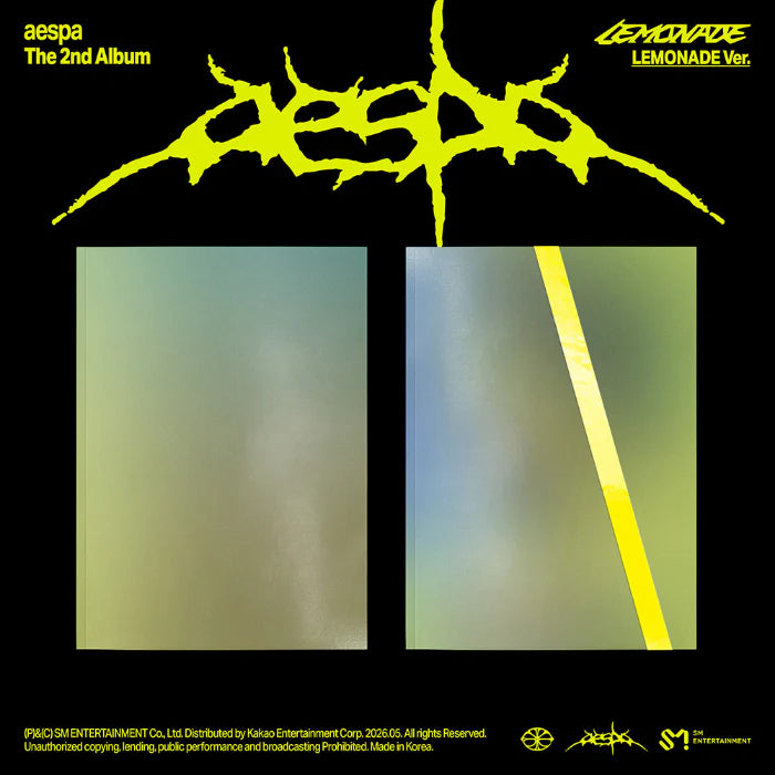 AESPA 2ND ALBUM [LEMONADE] LEMONADE VER.