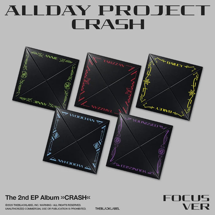 ALLDAY PROJECT The 2nd EP Album 'CRASH' FOCUS ver.
