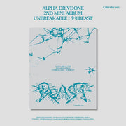 ALPHA DRIVE ONE 2ND MINI ALBUM [UNBREAKABLE : 少年BEAST] CALENDAR VER.