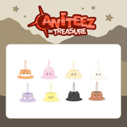 ATEEZ X ANITEEZ [ BUCKET HAT KEYRING ] ANITEEZ IN TREASURE