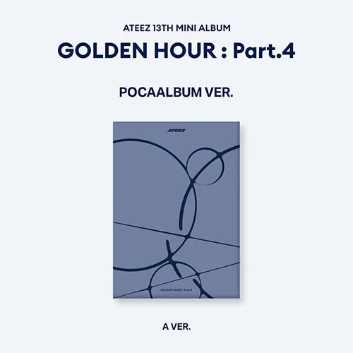 ATEEZ 13TH MINI ALBUM GOLDEN HOUR : PART.4 POCAALBUM VER.
