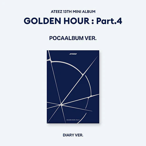 ATEEZ 13TH MINI ALBUM GOLDEN HOUR : PART.4 POCAALBUM VER.