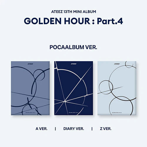 ATEEZ 13TH MINI ALBUM GOLDEN HOUR : PART.4 POCAALBUM VER.