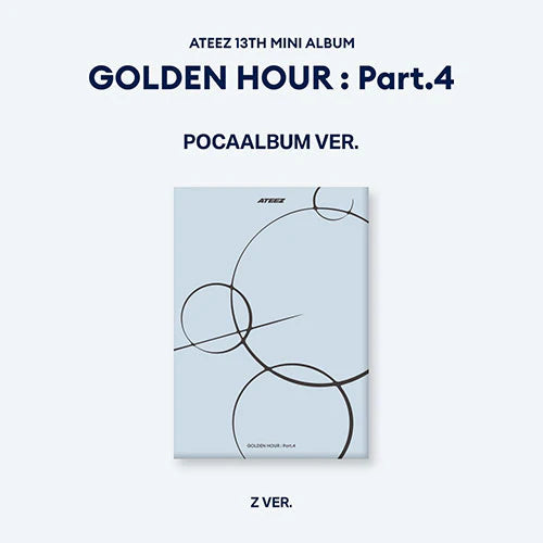 ATEEZ 13TH MINI ALBUM GOLDEN HOUR : PART.4 POCAALBUM VER.