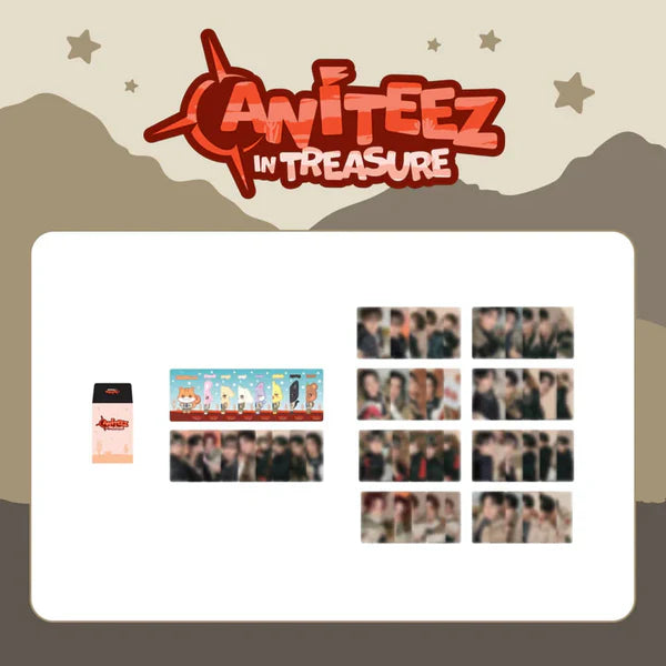 ATEEZ X ANITEEZ [ RANDOM TRADING CARD ] ANITEEZ IN TREASURE