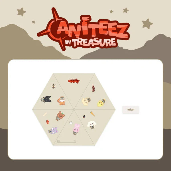 ATEEZ X ANITEEZ [ UV UMBRELLA ] ANITEEZ IN TREASURE