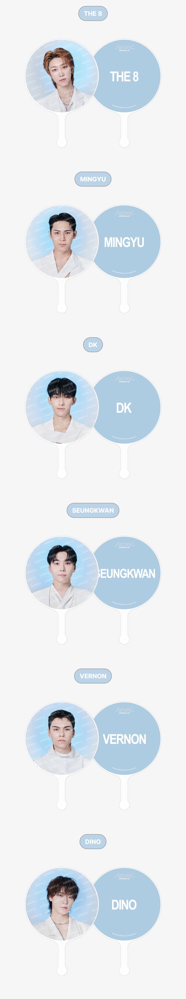 SEVENTEEN NEW 2025 WORLD TOUR OFFICIAL MD IMAGE PICKET