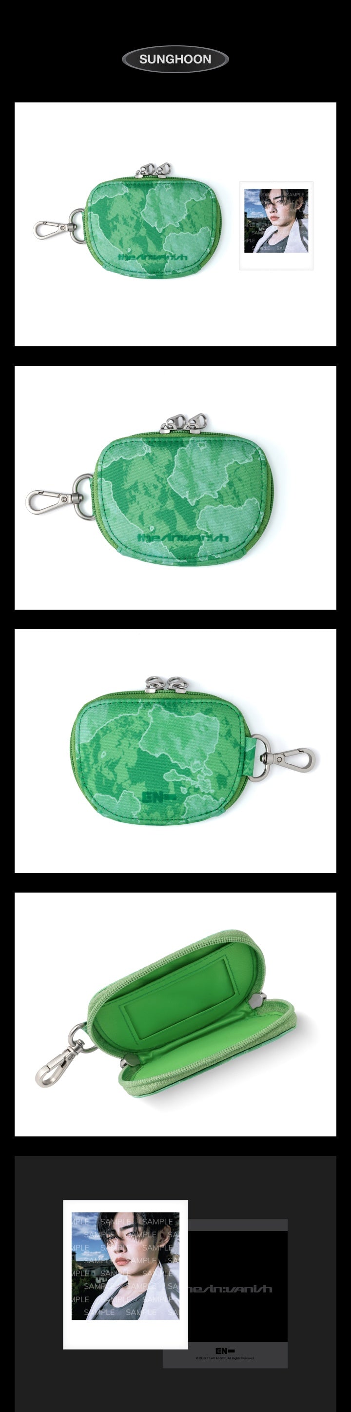 ENHYPEN THE SIN VANISH POUCH