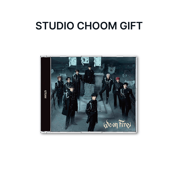 &TEAM 3RD EP ALBUM [WE ON FIRE]  STANDARD EDITION + STUDIO CHOOM
