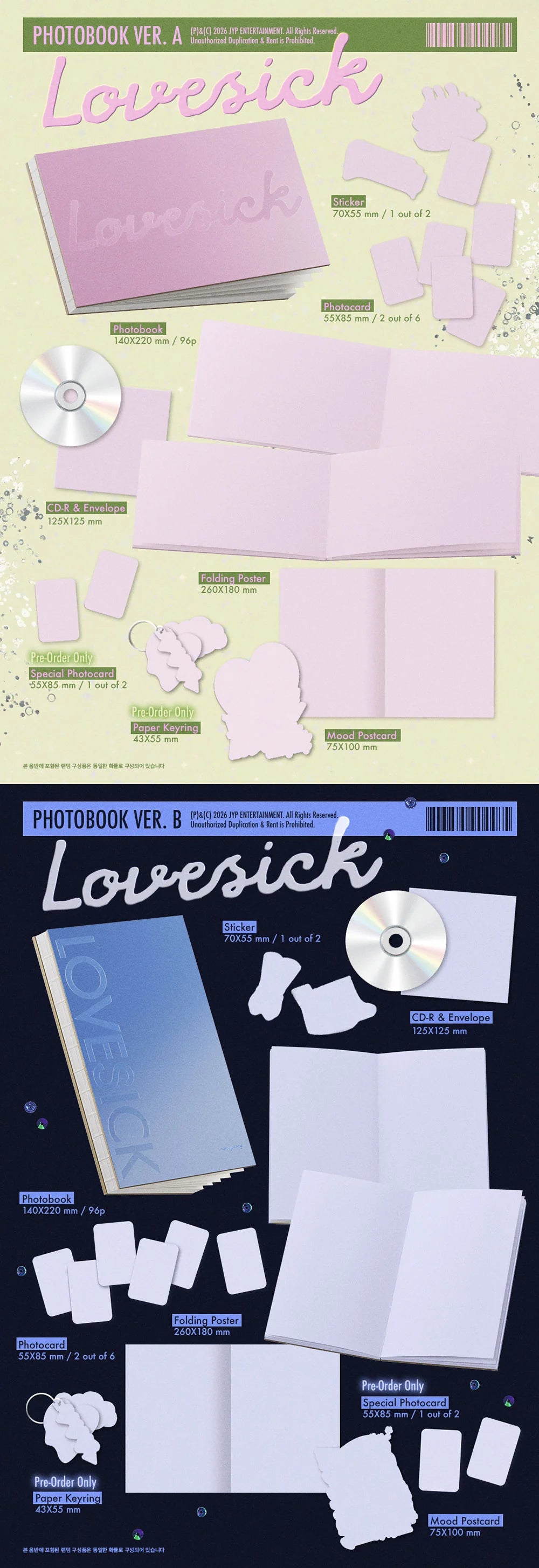 CHAERYEONG - Lovesick 1st Mini Album Photobook Ver. (Pre-Order)