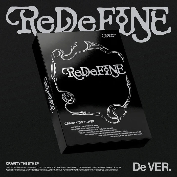 CRAVITY 8TH EP [ReDeFINE] DE VER.