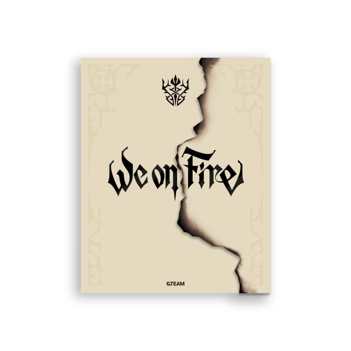 &TEAM 3RD EP ALBUM [WE ON FIRE] LIMITED EDITION + POB