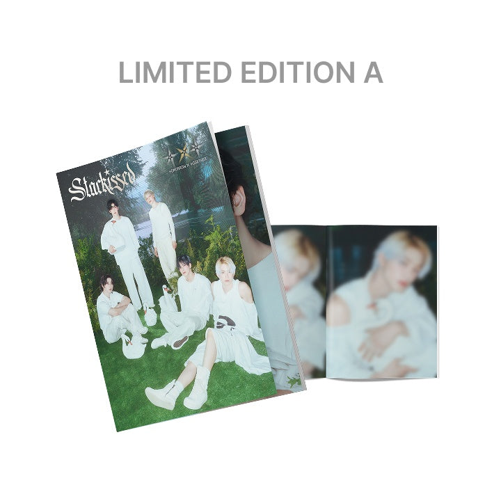 TXT: TOMORROW X TOGETHER 3RD JP ALBUM [STARKISSED] LIMITED A EDITION. + WEVERSE POB