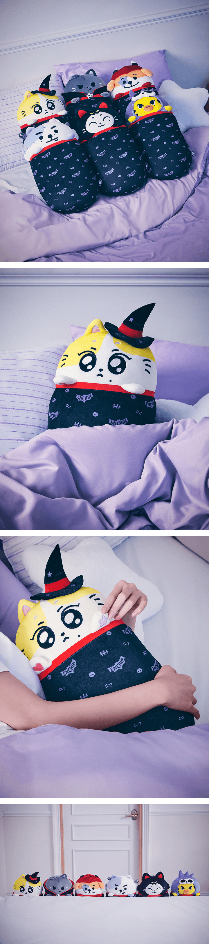 ENHYPEN Spooky Enchin Plush Pillow (Pre-Order)