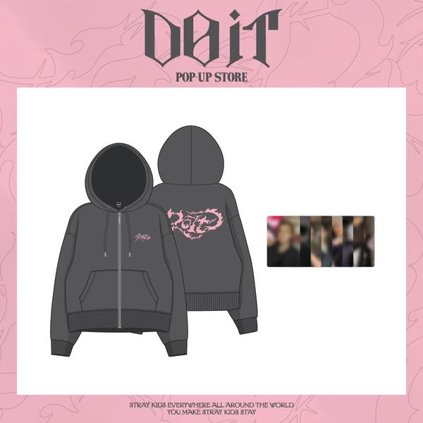 STRAY KIDS ZIP-UP HOODIE DO IT POP-UP STORE OFFICIAL MERCH