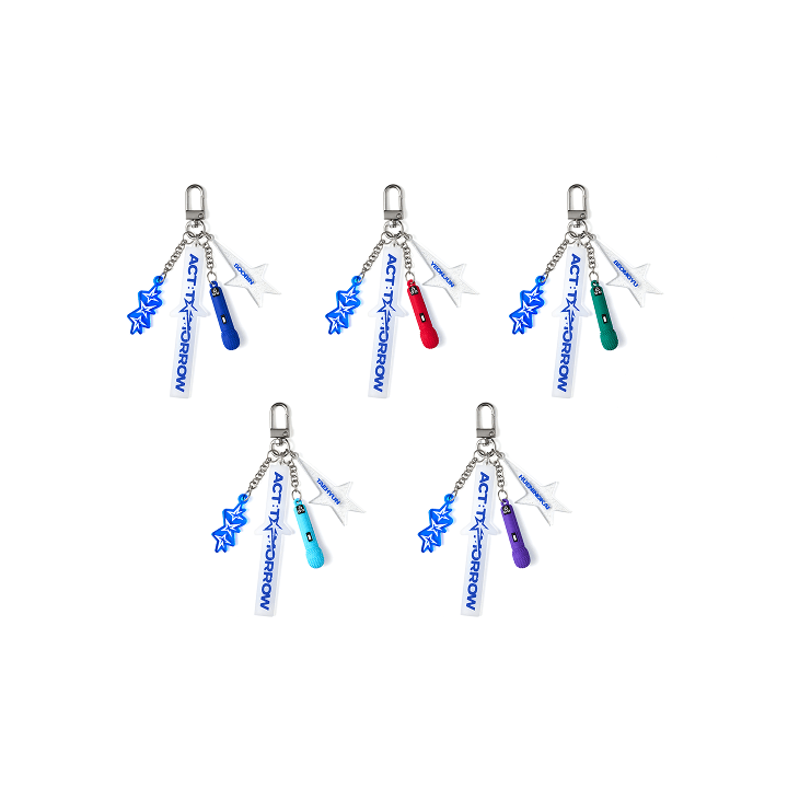 TXT WORLD TOUR 2025 ACT:TOMORROW MIC KEYRING