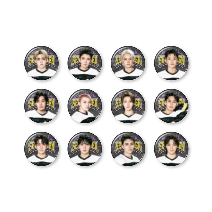 SEVENTEEN JP MD [25 SEVENTEEN's HOME] CAN BADGE (RANDOM)