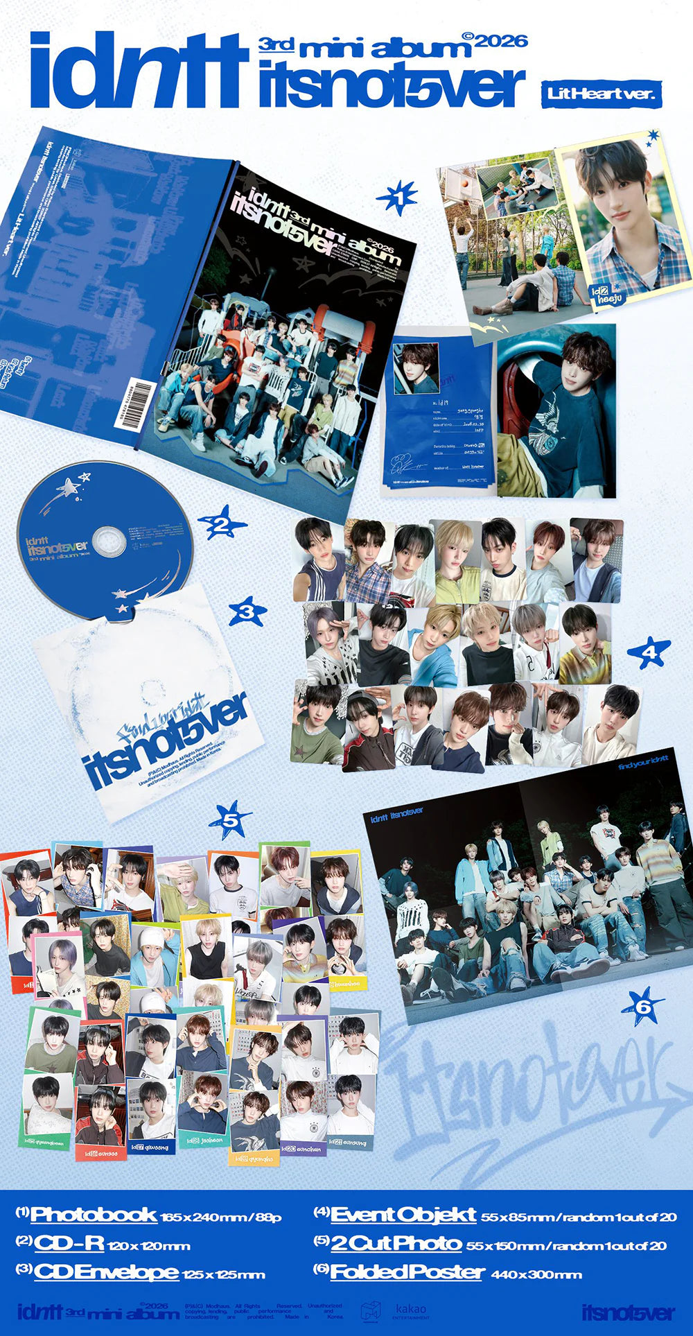 idntt 3RD MINI ALBUM [itsnot5ver]