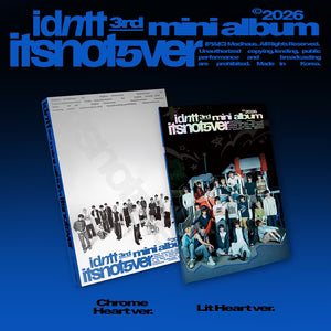 idntt 3RD MINI ALBUM [itsnot5ver]