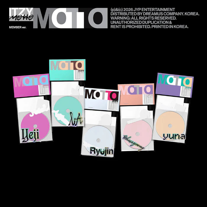 ITZY 12TH MINI ALBUM [MOTTO] MEMBER VER.