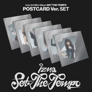 IZNA 3RD MINI ALBUM [SET THE TEMPO] POSTCARD VER.