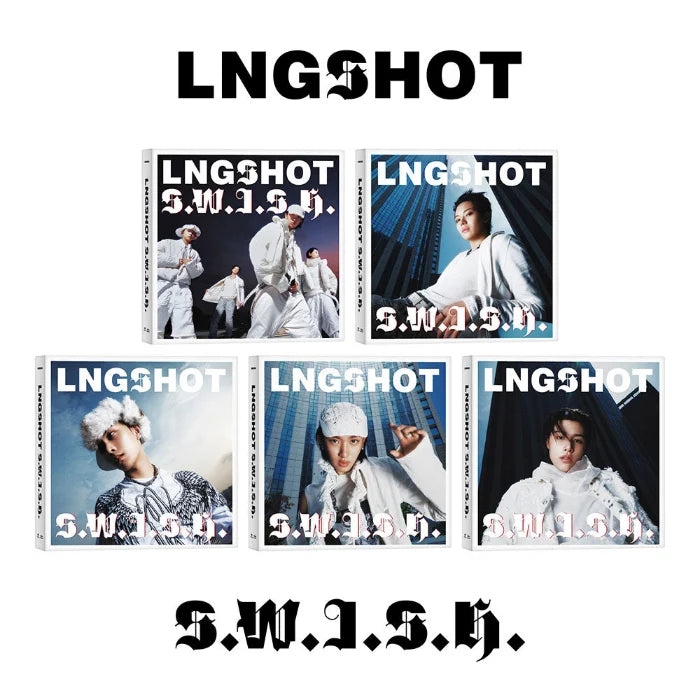 LNGSHOT - S.W.I.S.H. 3rd EP Album - Standard Ver. (Pre-Order)