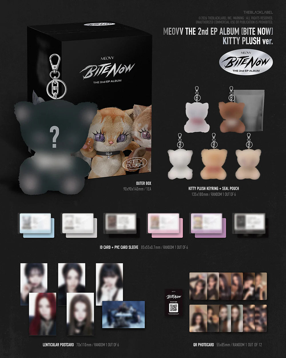MEOVV 2ND EP ALBUM [BITE NOW] KITTY PLUSH VER.