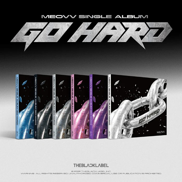 MEOVV - GO HARD 1st Single Album (Pre-Order)