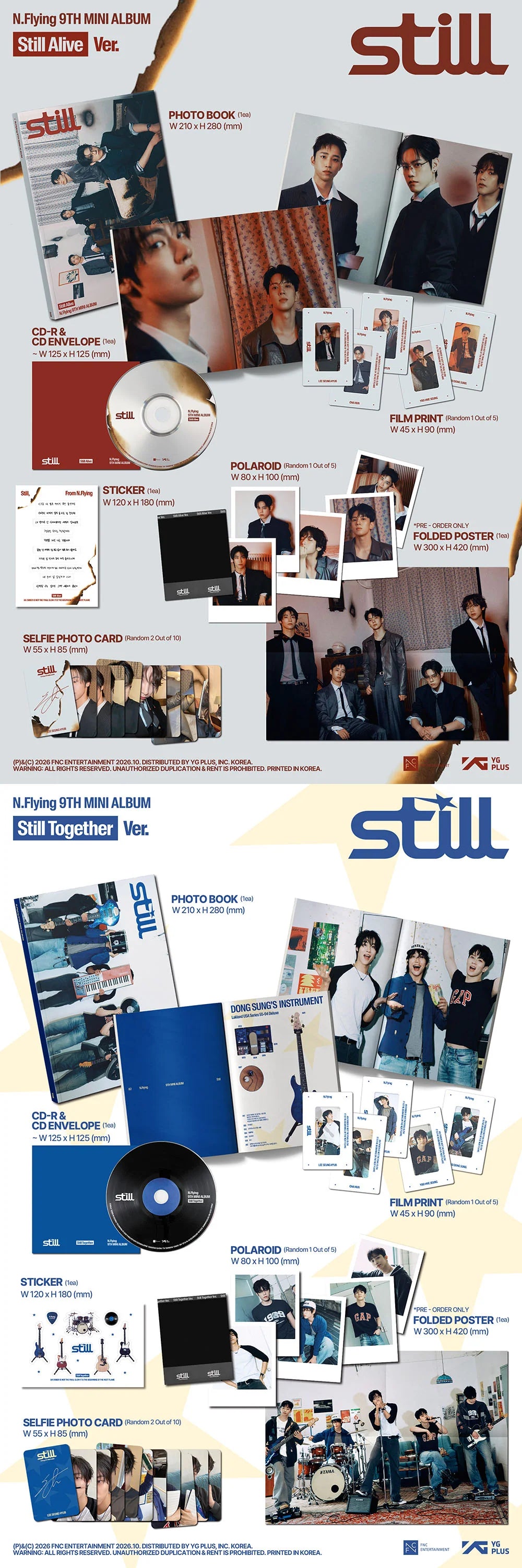 N.Flying - Still 9th Mini Album Photobook Ver. (Pre-Order)