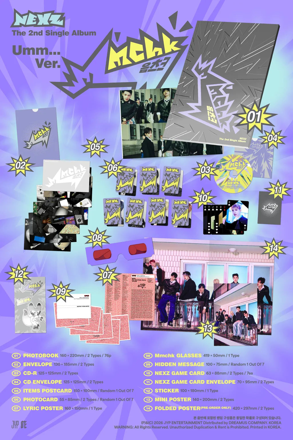 NEXZ 2ND SINGLE ALBUM [Mmck]