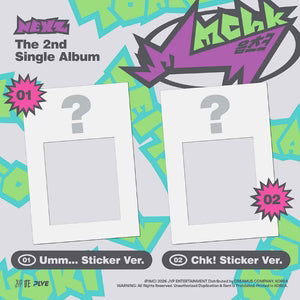 NEXZ 2ND SINGLE ALBUM [Mmck] STICKER VER.