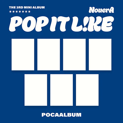 NouerA 3RD MINI ALBUM [POP IT LIKE] POCA VER.