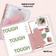 ONEW 5TH MINI ALBUM [TOUGH LOVE] NOTE BOOK VER.