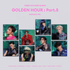 ATEEZ 14TH MINI ALBUM [GOLDEN HOUR PART.5] DIGIPACK VER.