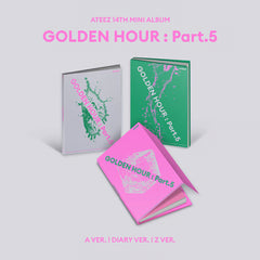 ATEEZ 14TH MINI ALBUM [GOLDEN HOUR PART.5]