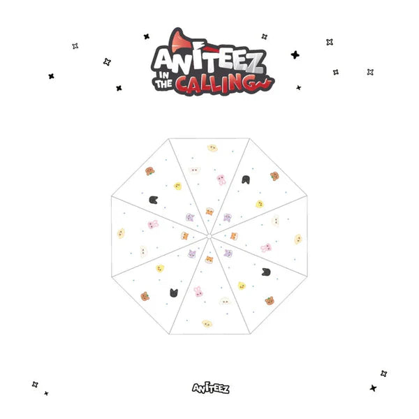 ATEEZ ANITEEZ IN THE CALLING OFFICIAL MD CLEAR UMBRELLA