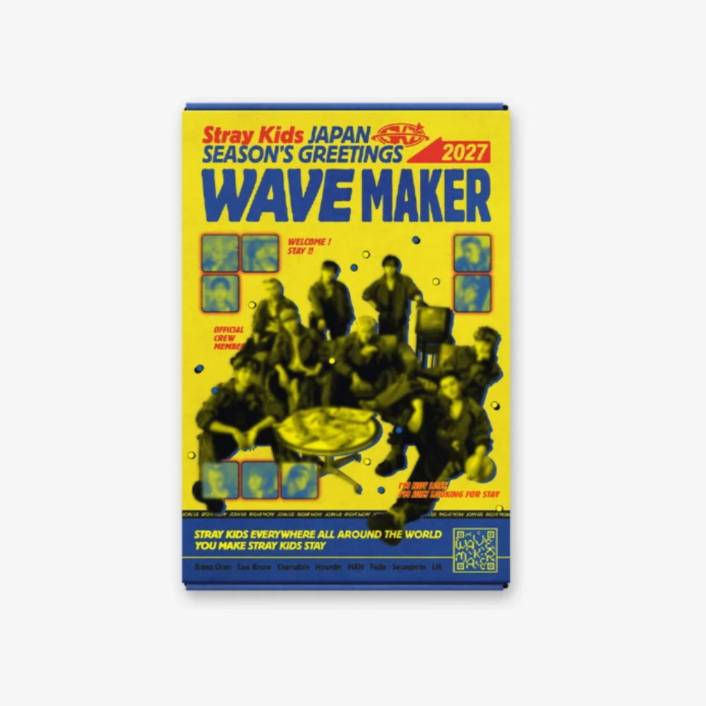 Stray Kids JAPAN [WAVE MAKER] 2027 SEASON'S GREETINGS (Pre-Order)