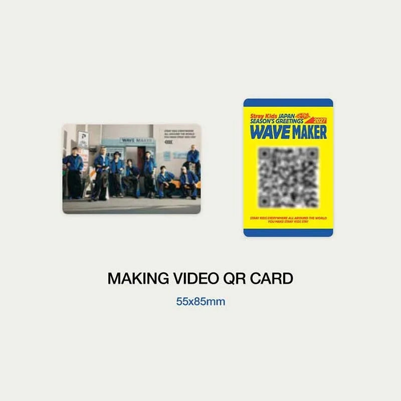 Stray Kids JAPAN [WAVE MAKER] 2027 SEASON'S GREETINGS (Pre-Order)