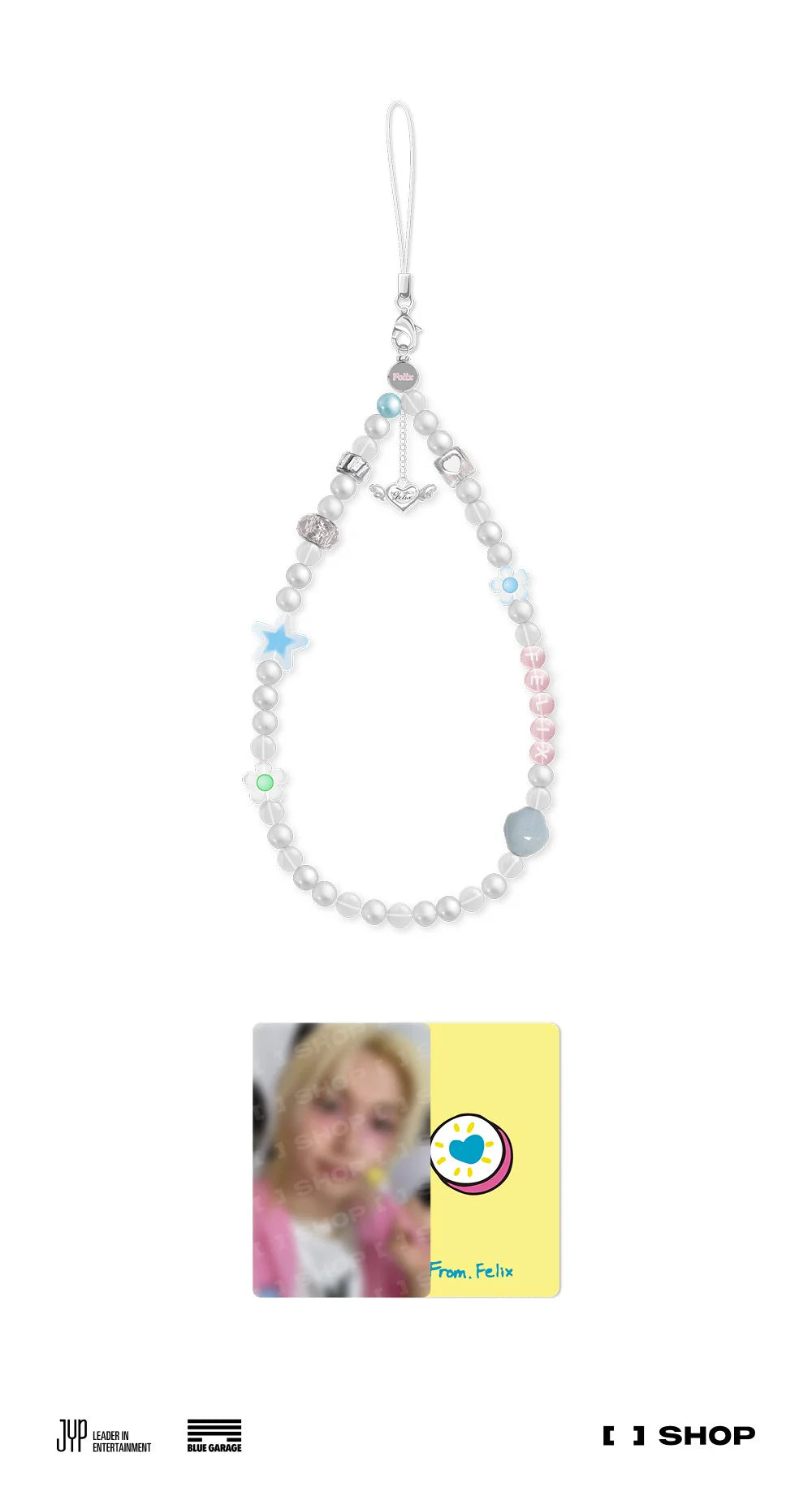 Stray Kids Beads Strap by FELIX ['dominATE : celebrATE' World Tour Official MD]