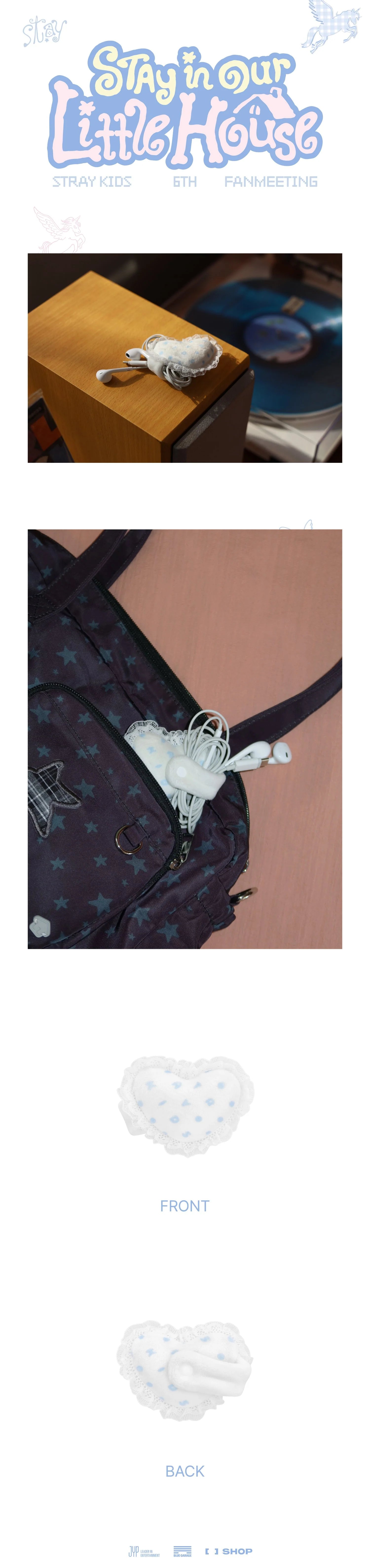 STRAYKIDS 6TH FANMEETING [STAY IN OUR LITTLE HOUSE] CABLE HOLDER