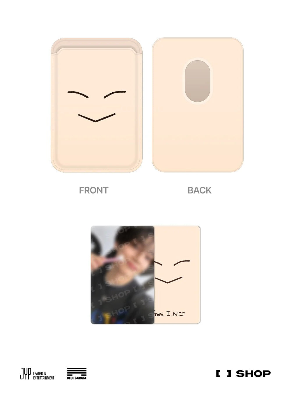 Stray Kids Magnetic Card Wallet by I.N ['dominATE : celebrATE' World Tour Official MD]