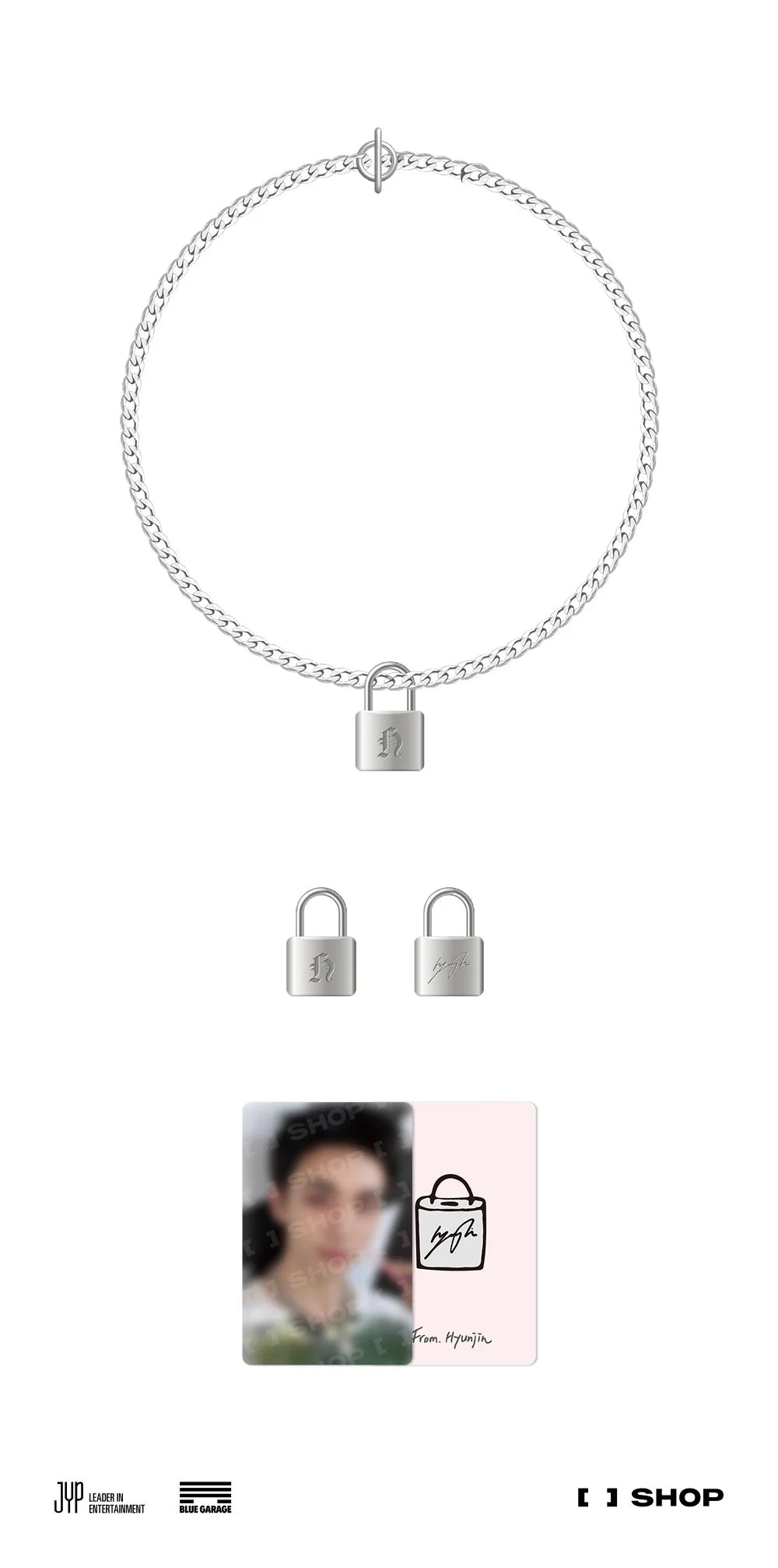 Stray Kids Necklace by HYUNJIN ['dominATE : celebrATE' World Tour Official MD]