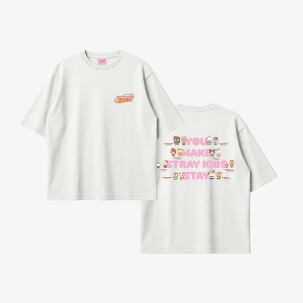 Stray Kids SKZOO X SANRIO CHARACTERS T-SHIRT (Pre-Order)