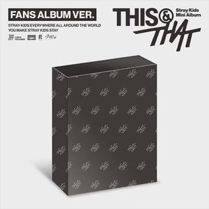 STRAYKIDS 1OTH MINI ALBUM [THIS&THAT] FANS ALBUM VER.