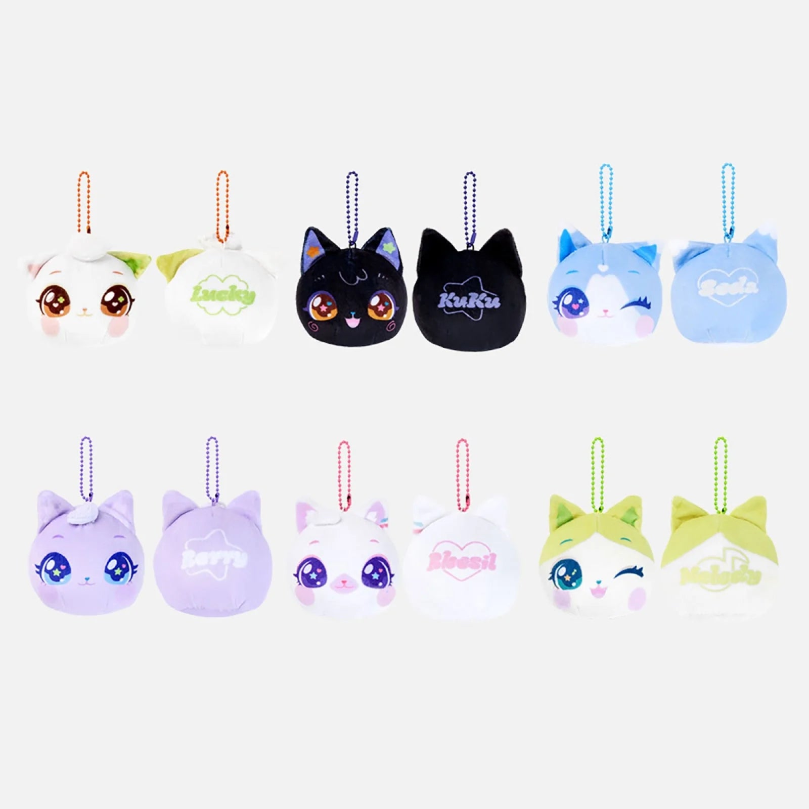 NCTWISH WISHCAT X NCT WISH OFFICIAL MD STRESS BALL KEYRING