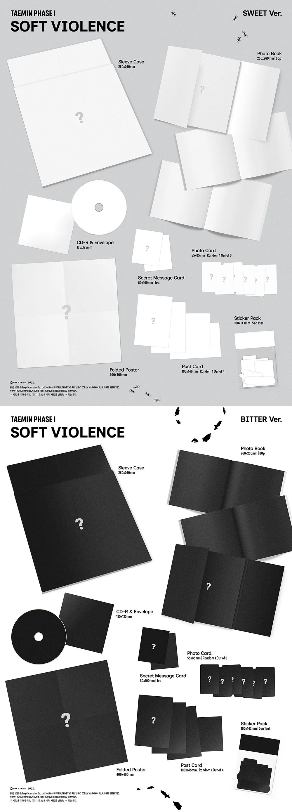 TAEMIN [PHASE I: SOFT VOILENCE] PHOTO BOOK VER.