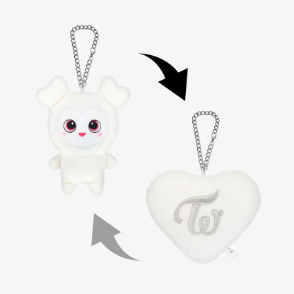 TWICE JAPAN BABY LOVELYS REVERSIBLE BAG CHARM