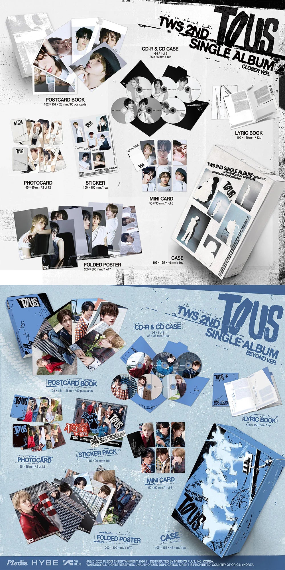 TWS - TO US 2nd Single Album (Pre-Order)