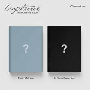 DAY6 WONPIL 1ST MINI ALBUM [UNFILTERED] PHOTOBOOK VER.